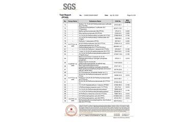 環(huán)保測(cè)試報(bào)告 PFAS CANEC25009106007