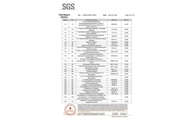 環保測試報告 SVHC CANEC25009119801